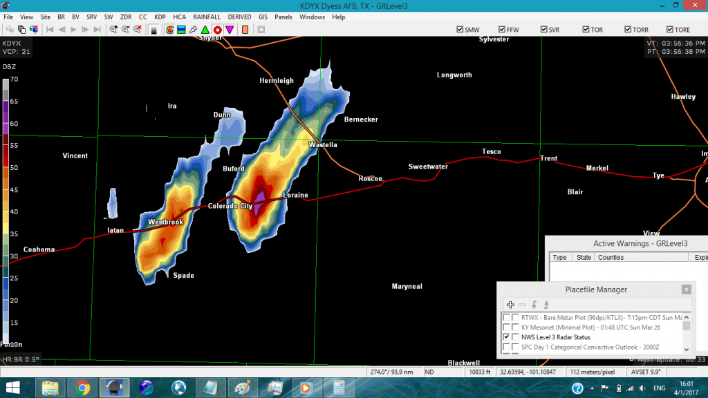 Pivotal Weather Base Reflectivity Color Table GRLevelX Users